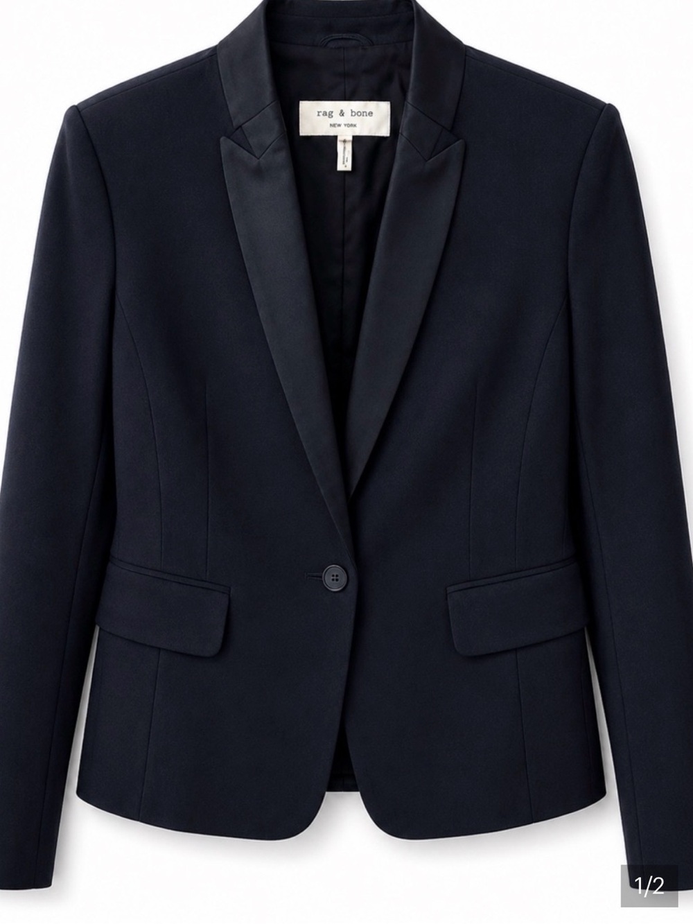 Rag & Bone New York Chic Women’s Tailored Blazer – Size 10 Quiet Luxury